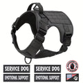 Tactical Dog Harness | Reflective & Adjustable | Metal Buckle | All Sizes