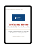 Welcome Home: A Heart-Led Guide for Your New Rescued Kitten